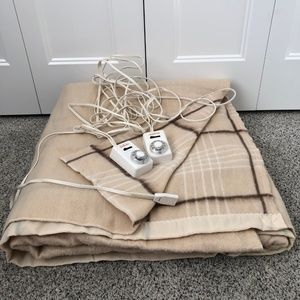 Sunbeam Electric Warming Blanket Queen Size